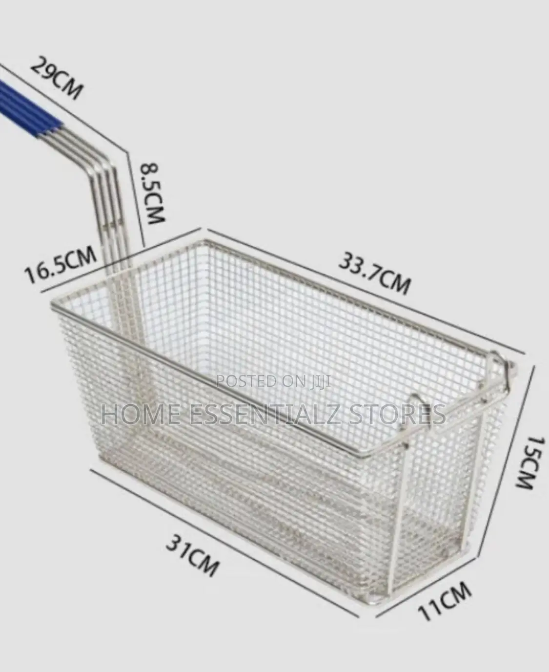 Large Stainless Steel Deep Fryer - Commercial Deep Fryer Basket