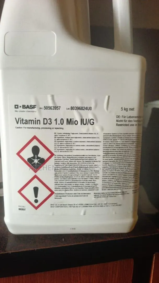 Vitamin D3 1.0 Mio Iu/G – Pharma Grade 1kg