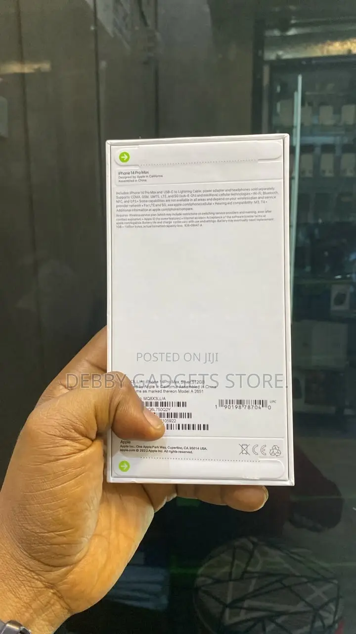 New Apple iPhone 14 Pro Max 512 GB Silver