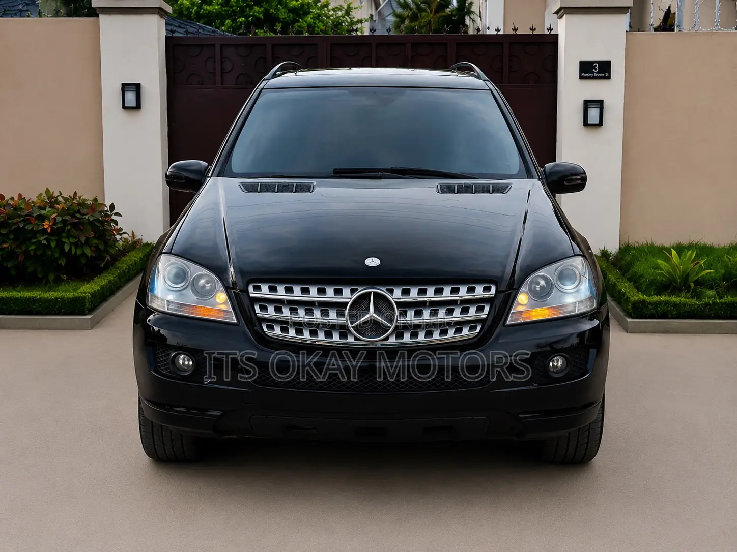 Mercedes-Benz M Class ML 350 AWD 4Matic (3.5L V6 7A) 2006 Black