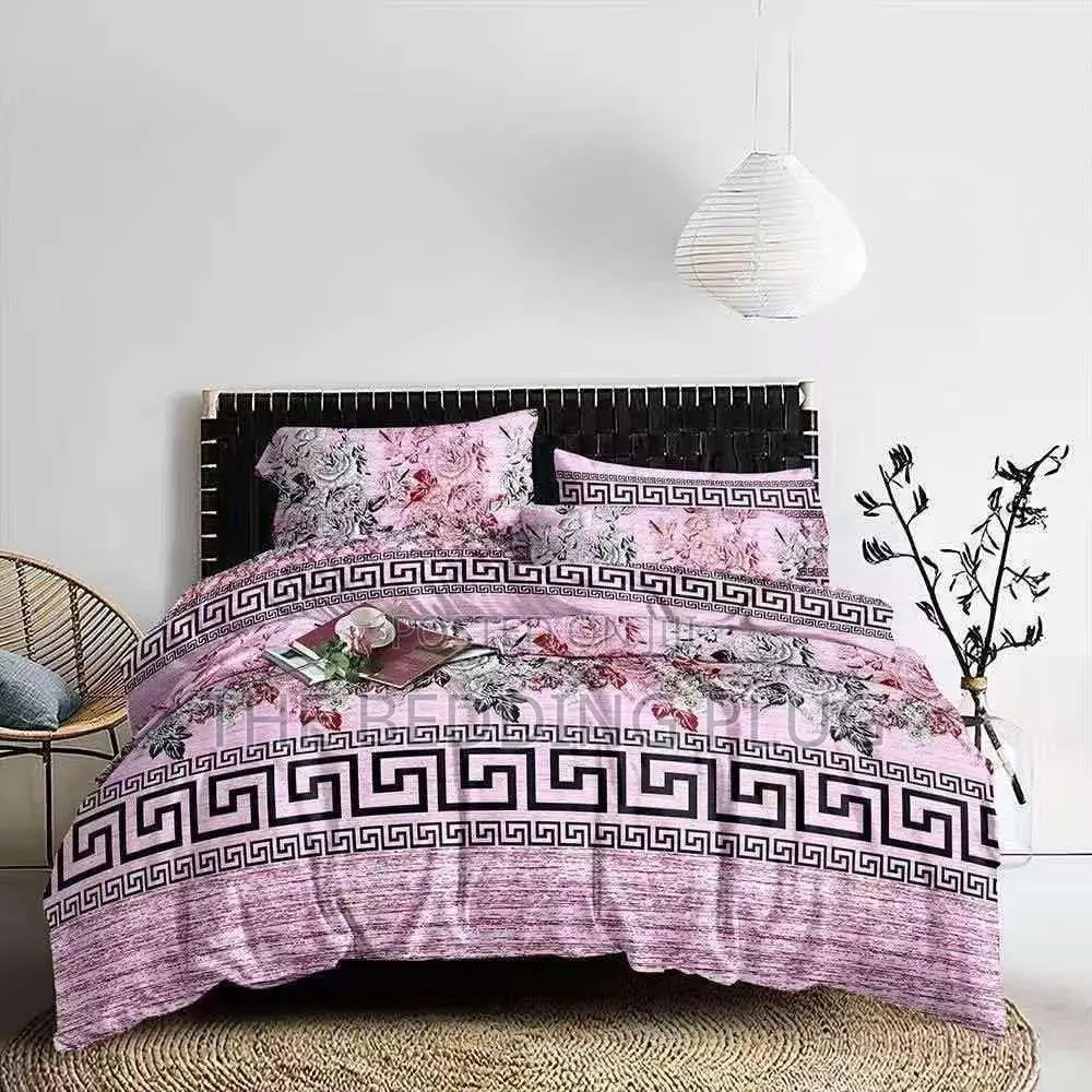 Cotton Bedsheets With Pillowcases (6x6)