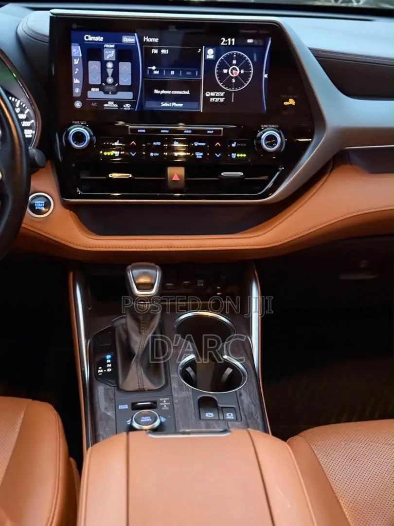 Toyota Highlander Platinum 2021 Black
