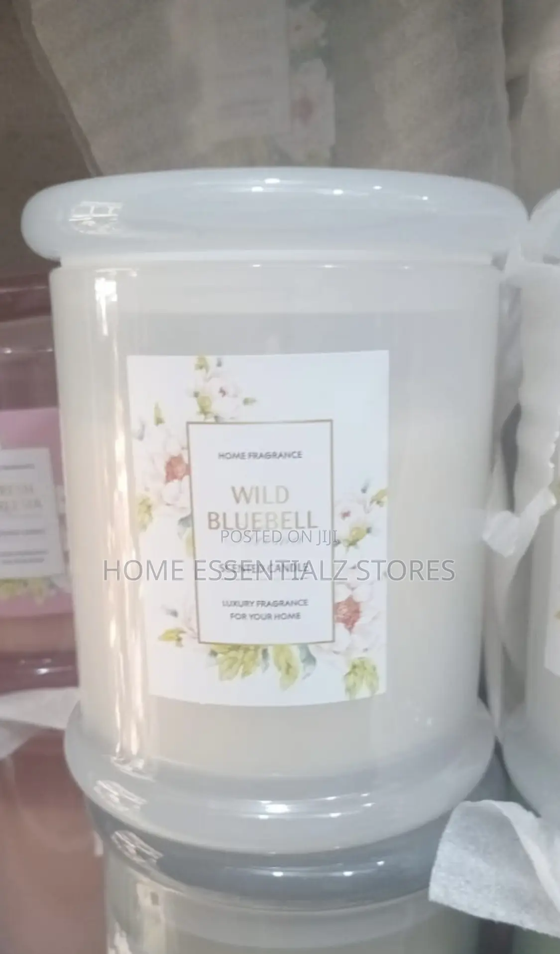 Luxury Scented Candle Jar - Large Aromatherapy Fragrance Candle