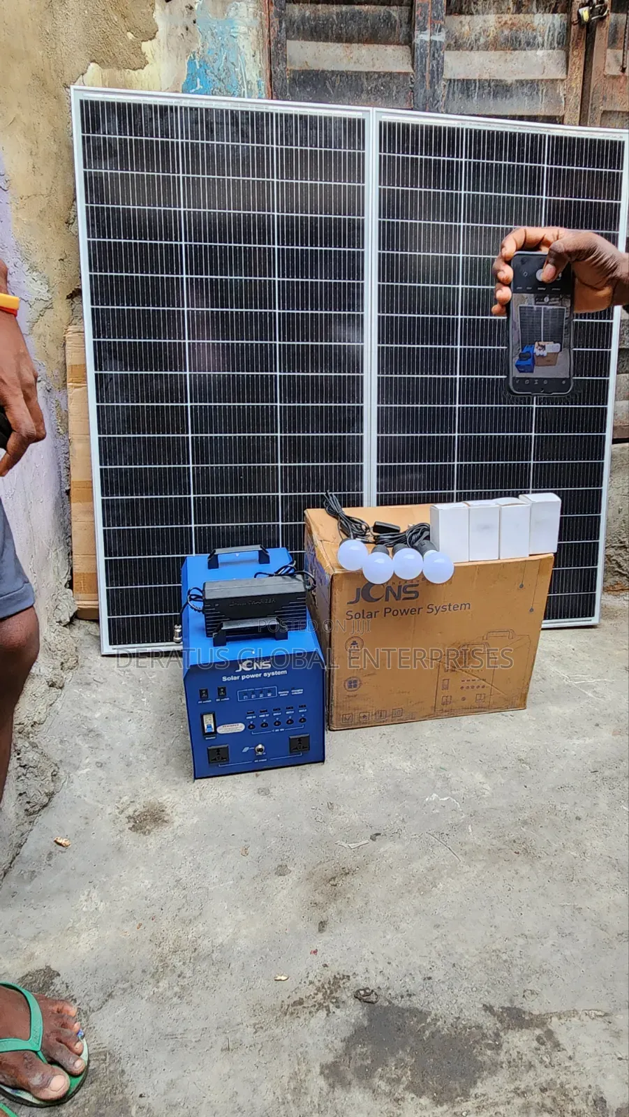 1800w All in One JCNS Solar Generator,4dc Bulbs 3pcs 180w Panel