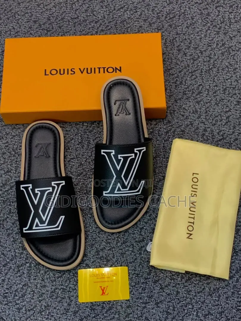 Branded Monogram Slippers for Men Size 40-45