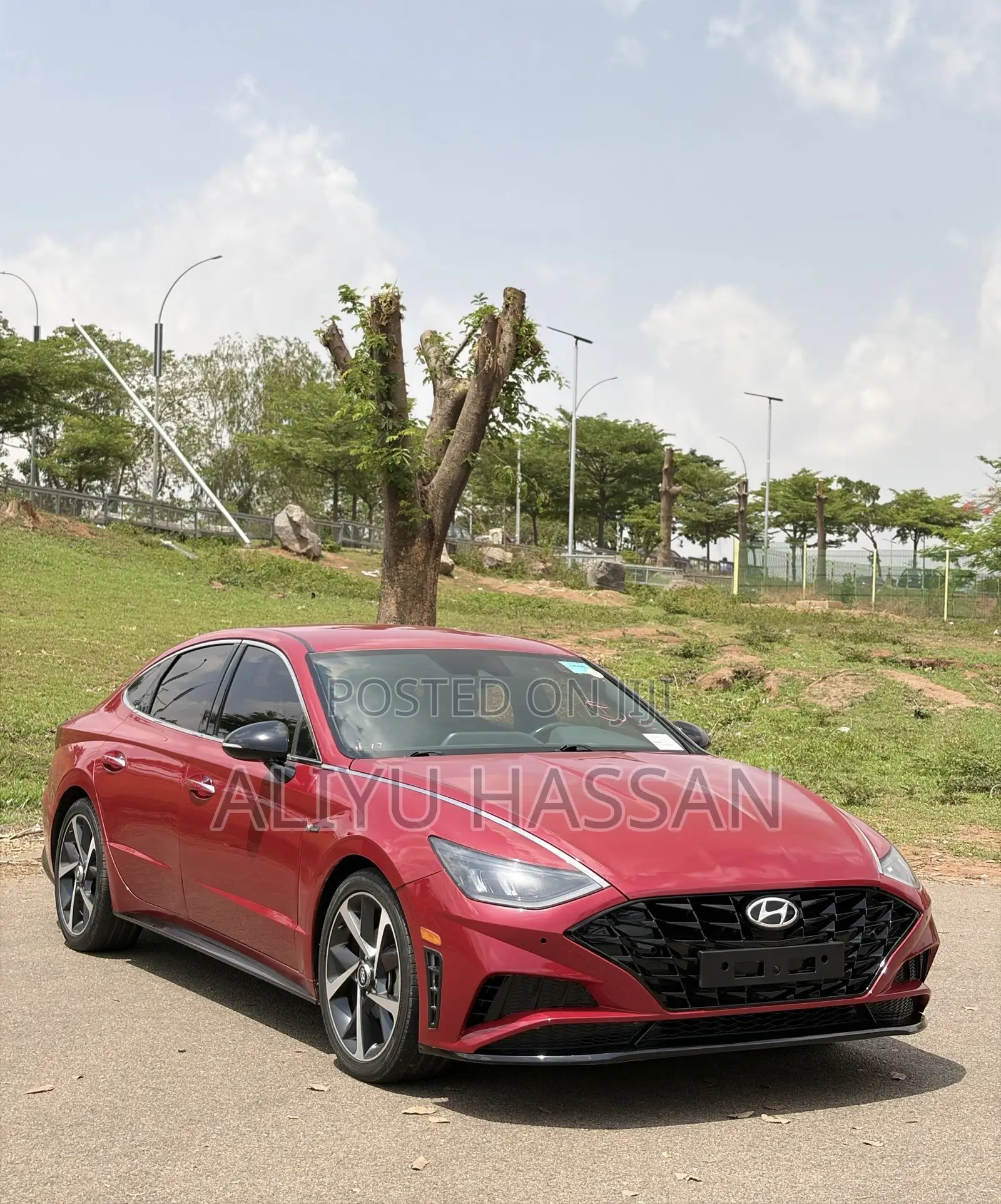 Hyundai Sonata 2021 Red