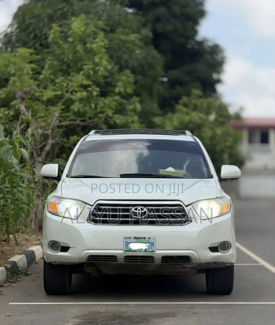 Toyota Highlander 2008 White