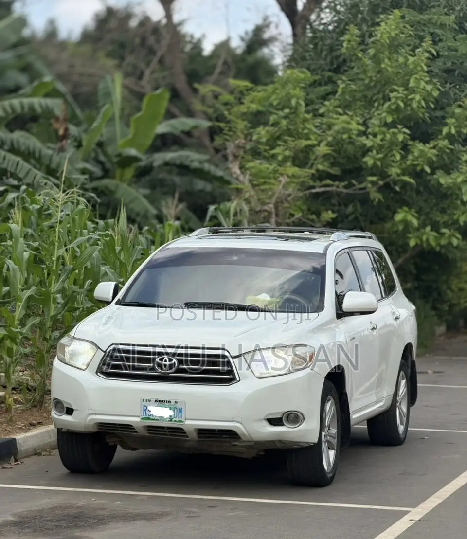 Toyota Highlander 2008 White
