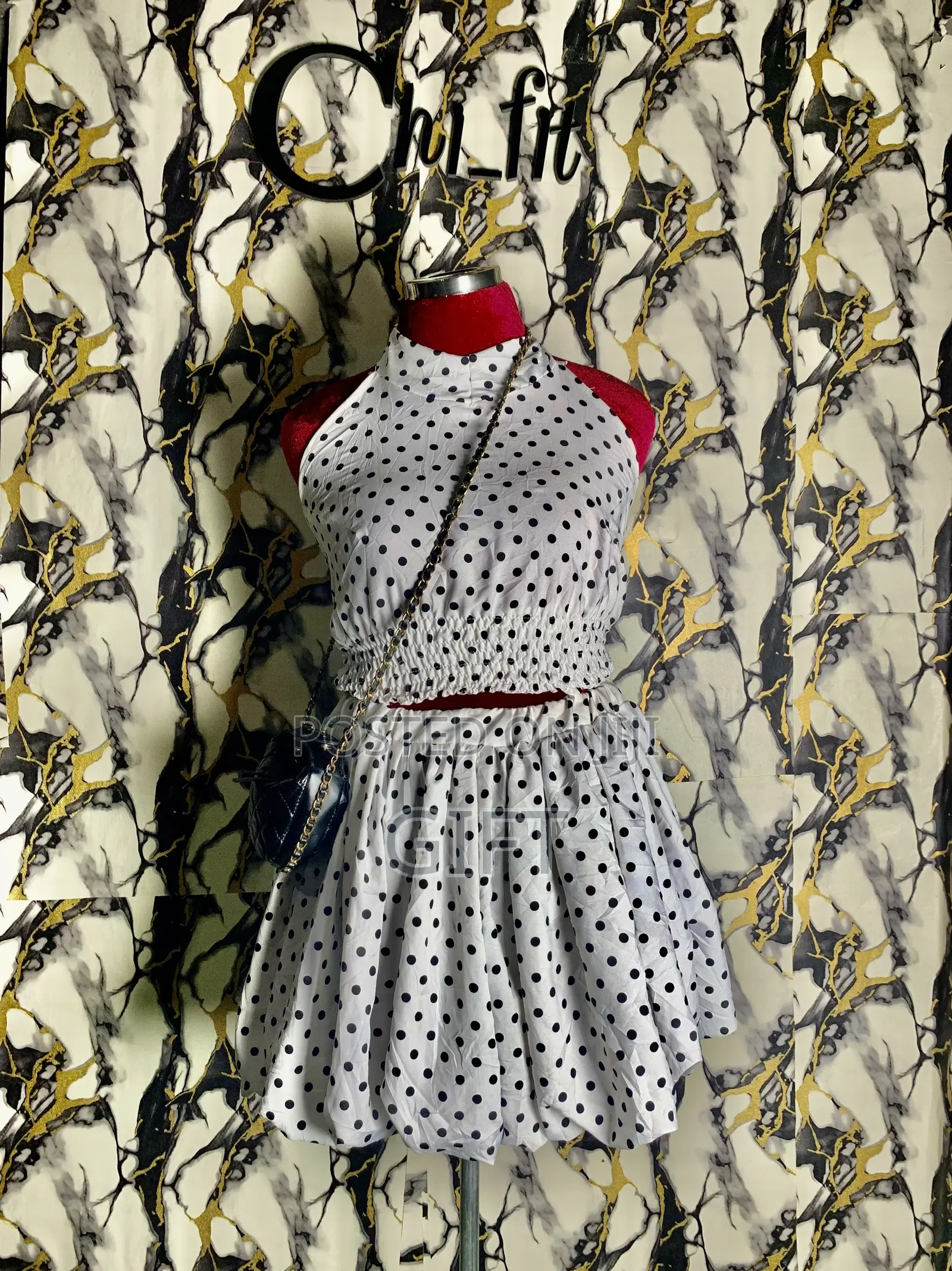 A Mini Smoky Dress Fits All Size