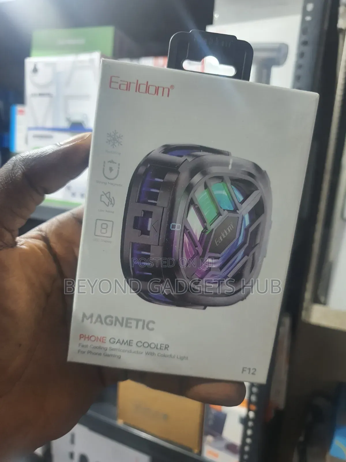 Earldom F12 Magnetic Phone Game Cooler
