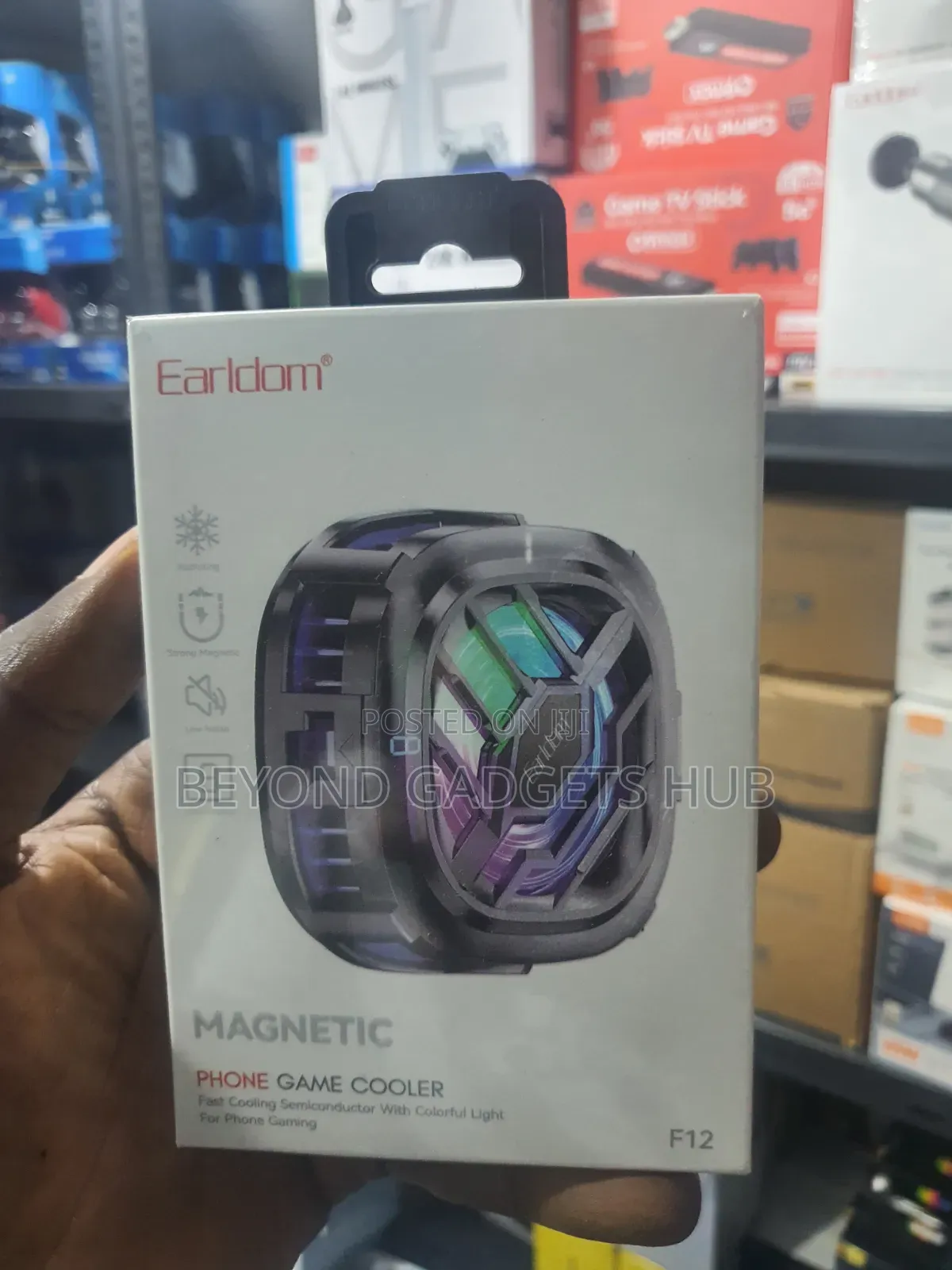 Earldom F12 Magnetic Phone Game Cooler