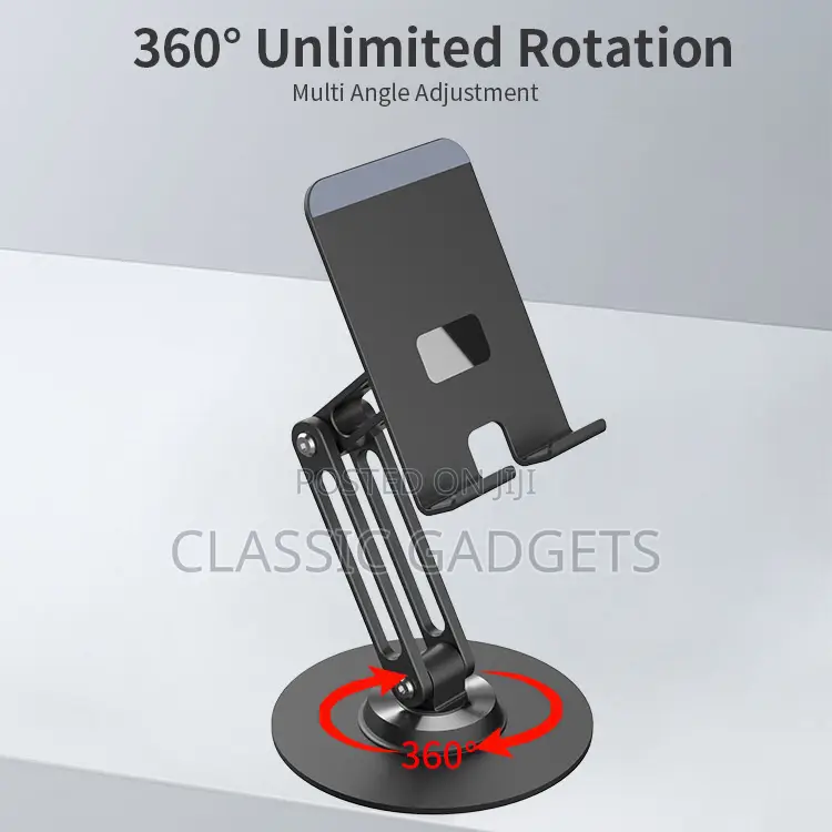Jmary Mk-91 Adjustable 360 Degree Desktop Holder for Tablets / Phones