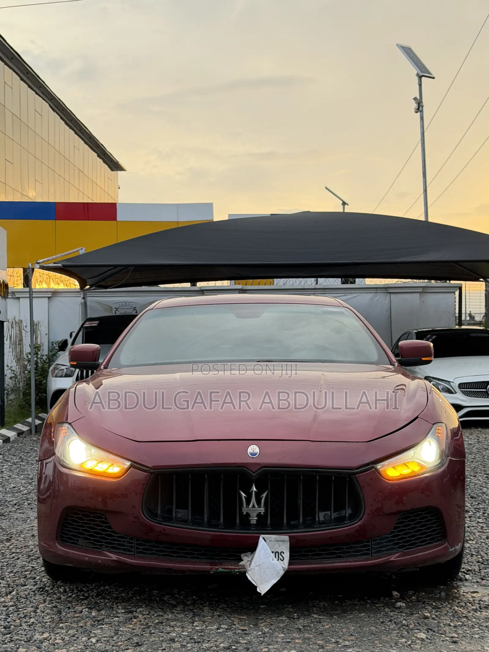 Maserati Ghibli 4dr Sedan (3.0L 6cyl Turbo 8A) 2015 Red