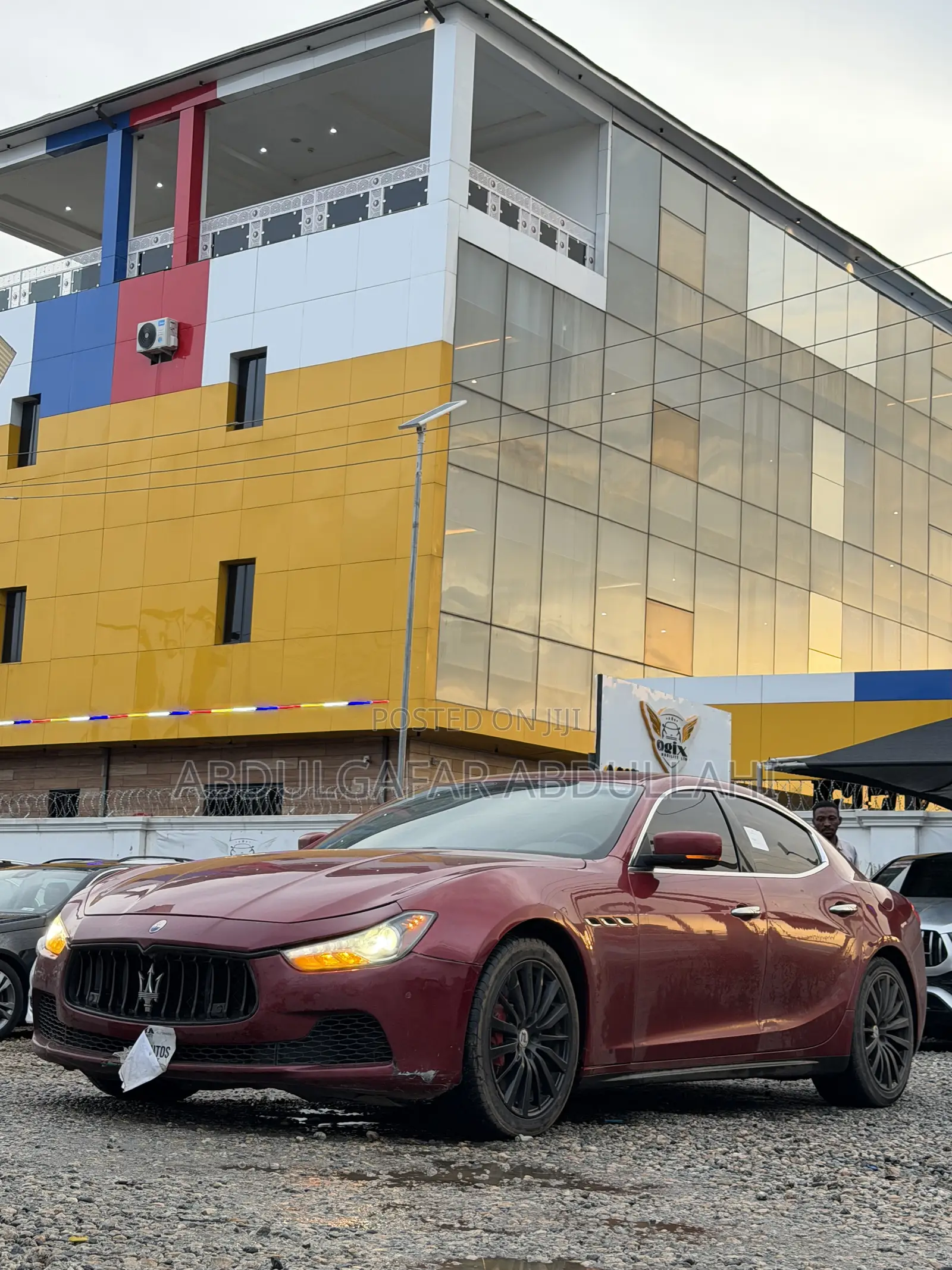 Maserati Ghibli 4dr Sedan (3.0L 6cyl Turbo 8A) 2015 Red