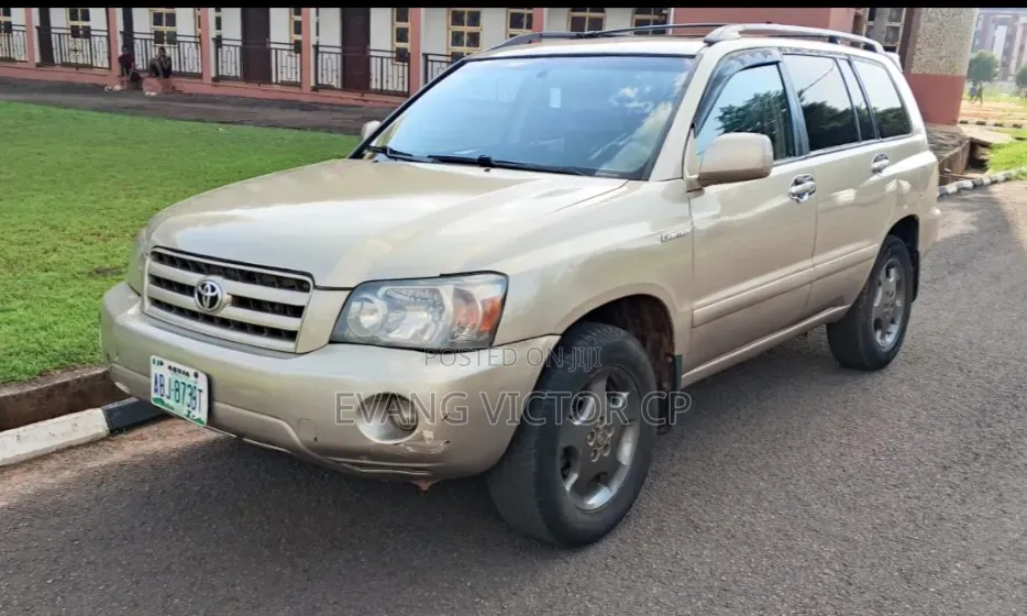 Toyota Highlander Limited V6 2006 Gold