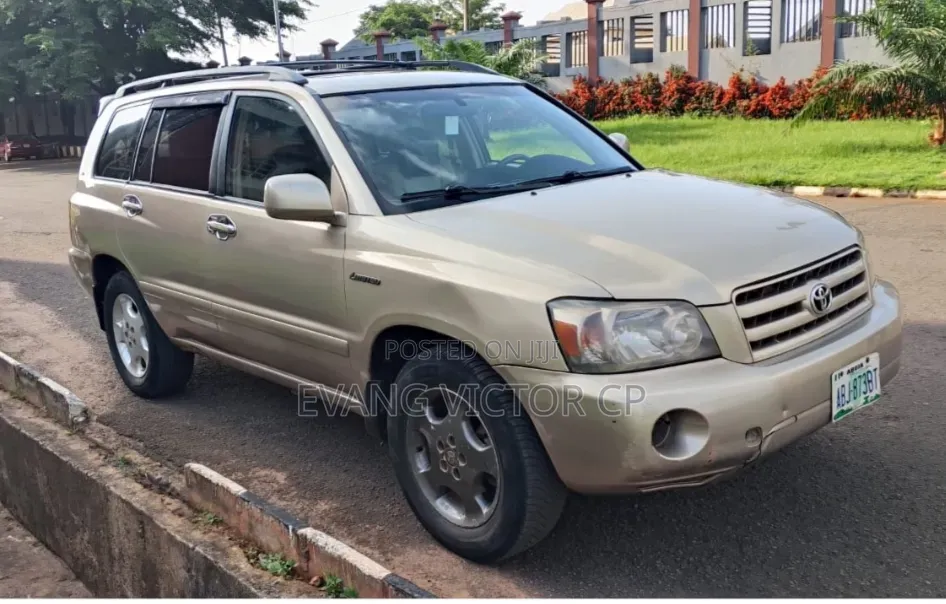 Toyota Highlander Limited V6 2006 Gold