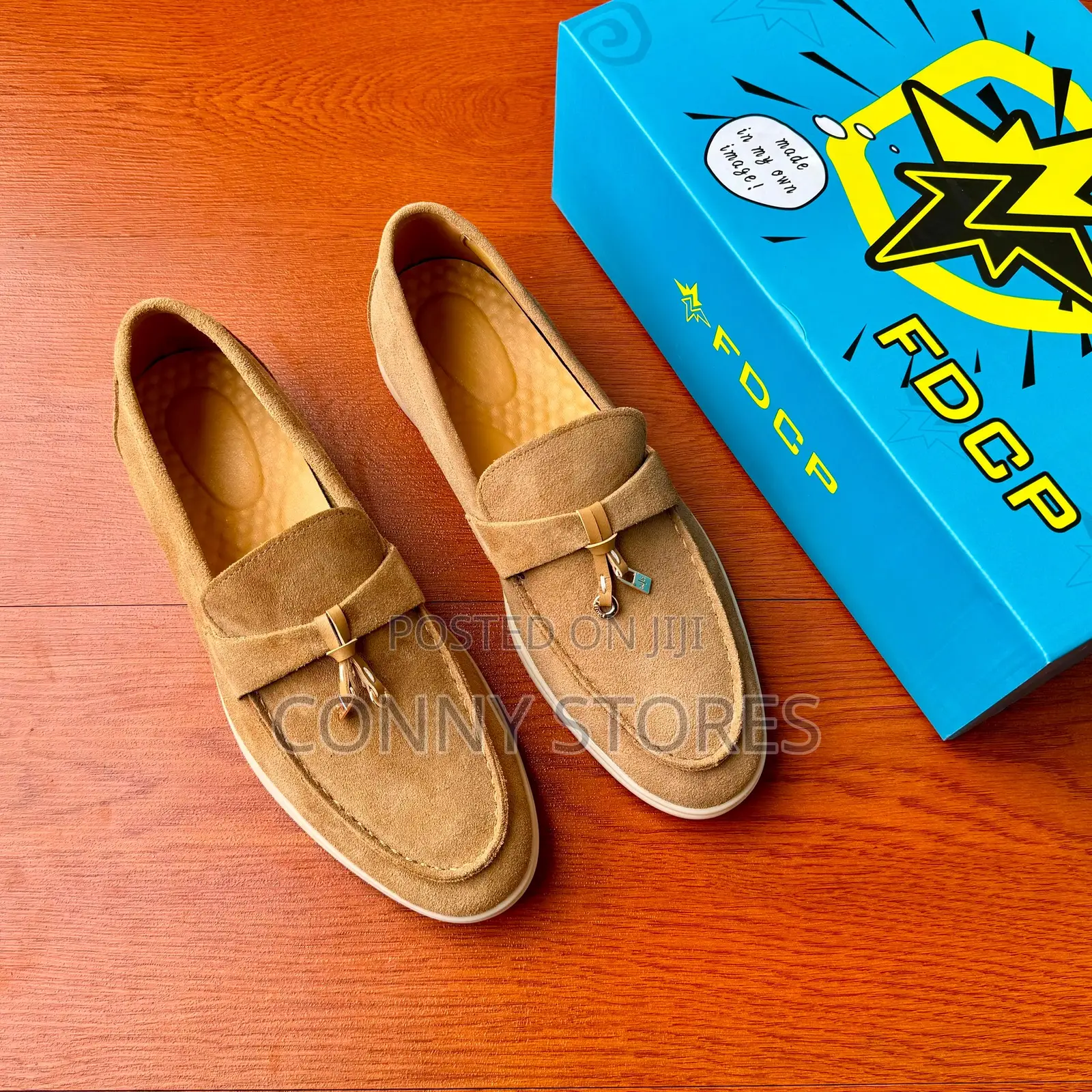 Summer Walk Suede Charms Loafer “Brown” Now Available in Store