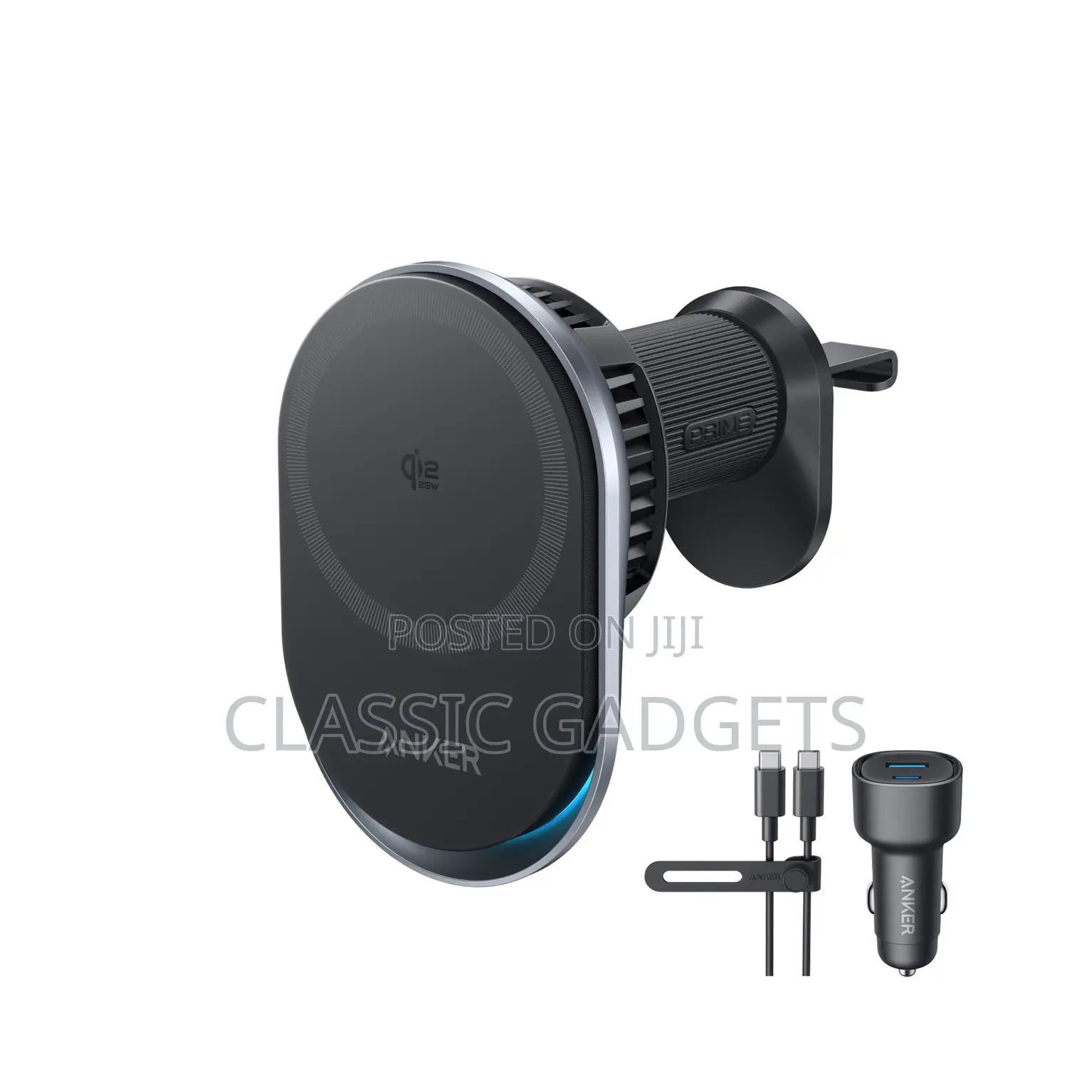 Anker Prime 25w Maggo, Aircool, Pad Wireless Car Charger