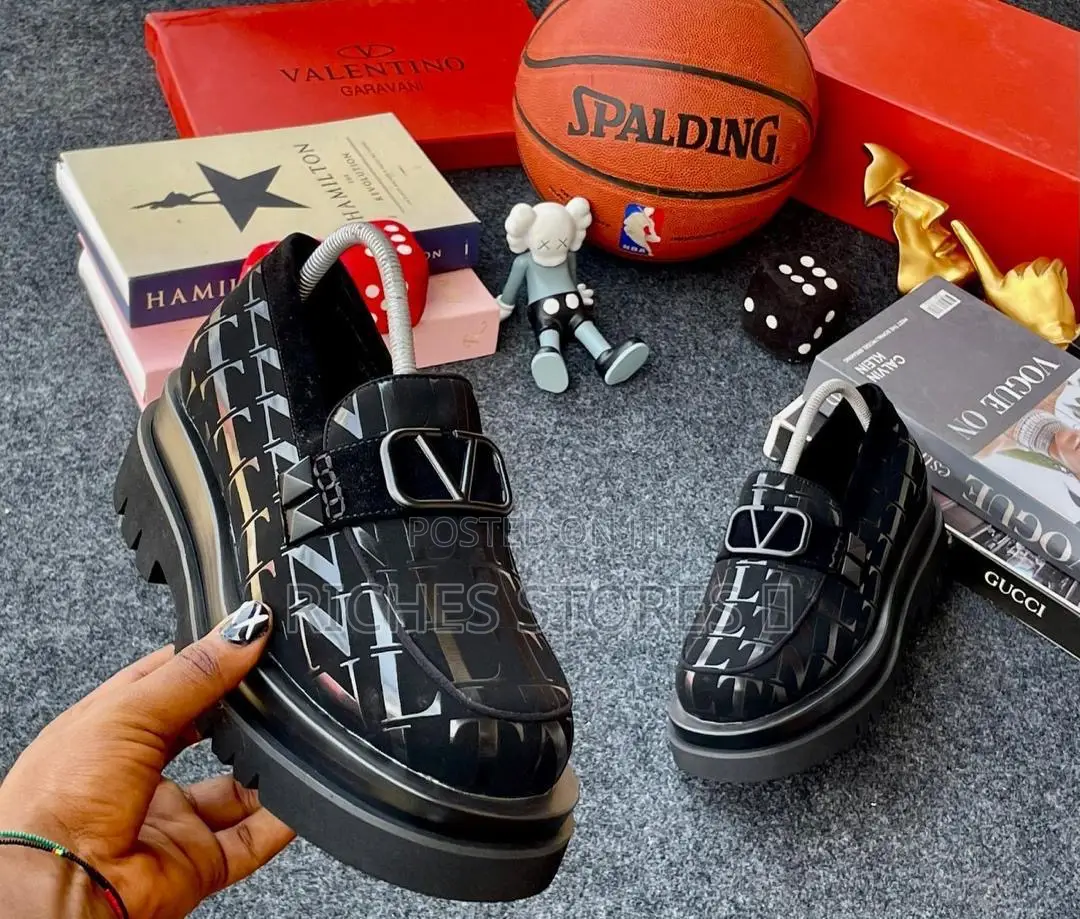 Valentino Garavani VLTN Platform Loafers