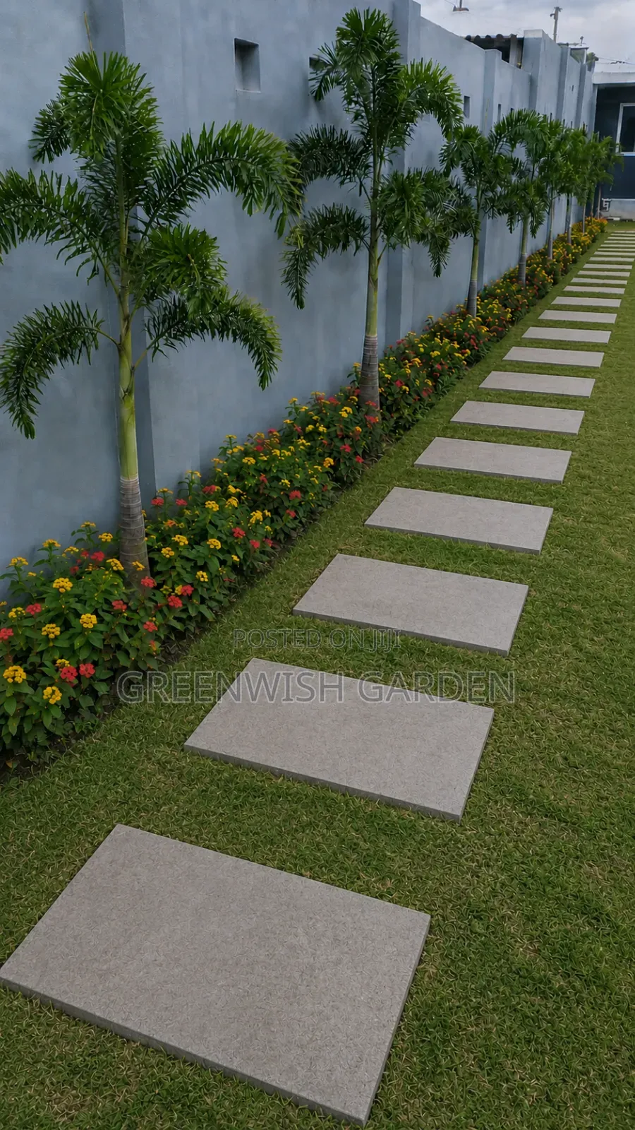 Grass Planting Lawn Construction