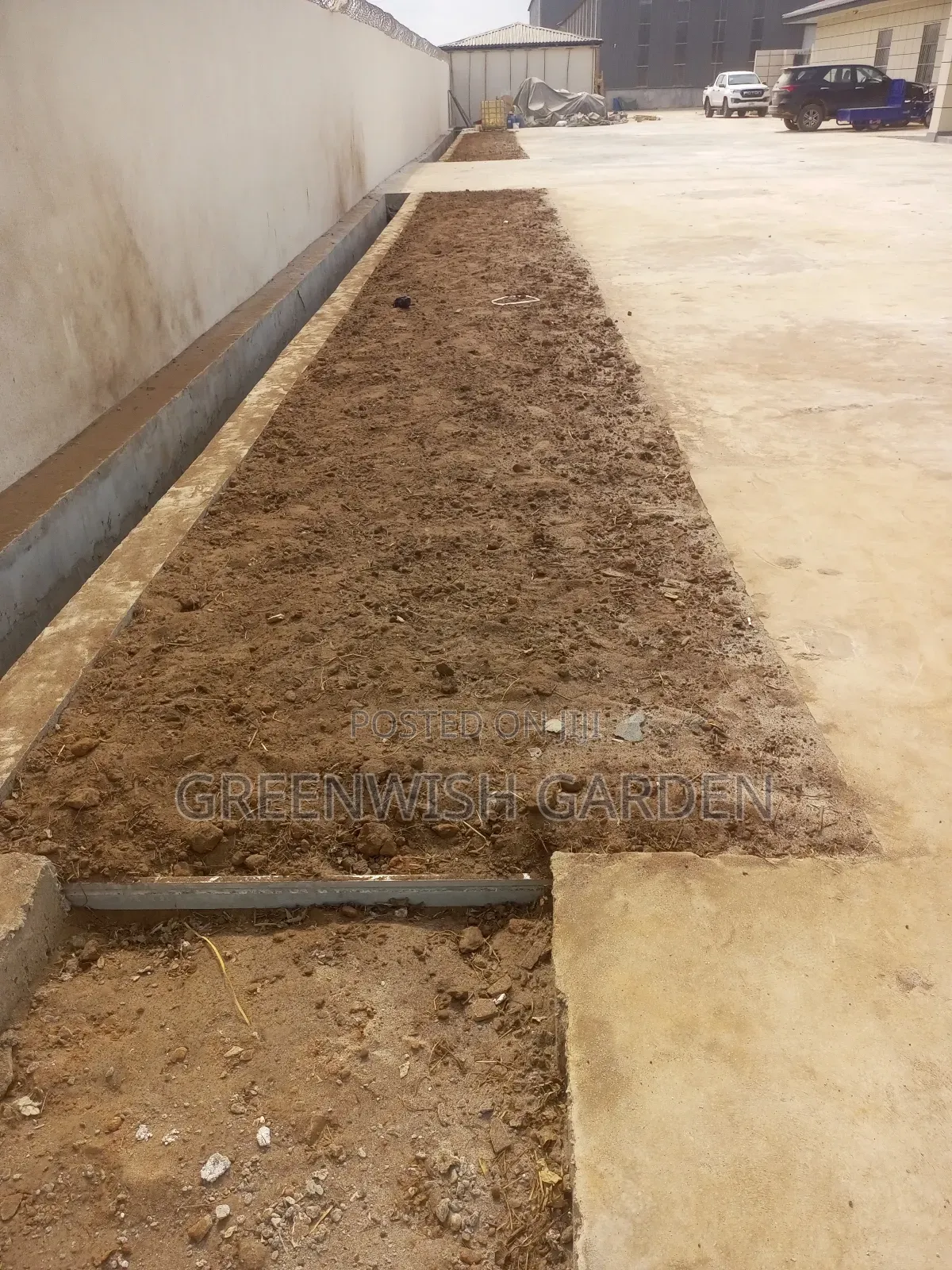 Grass Planting Lawn Construction