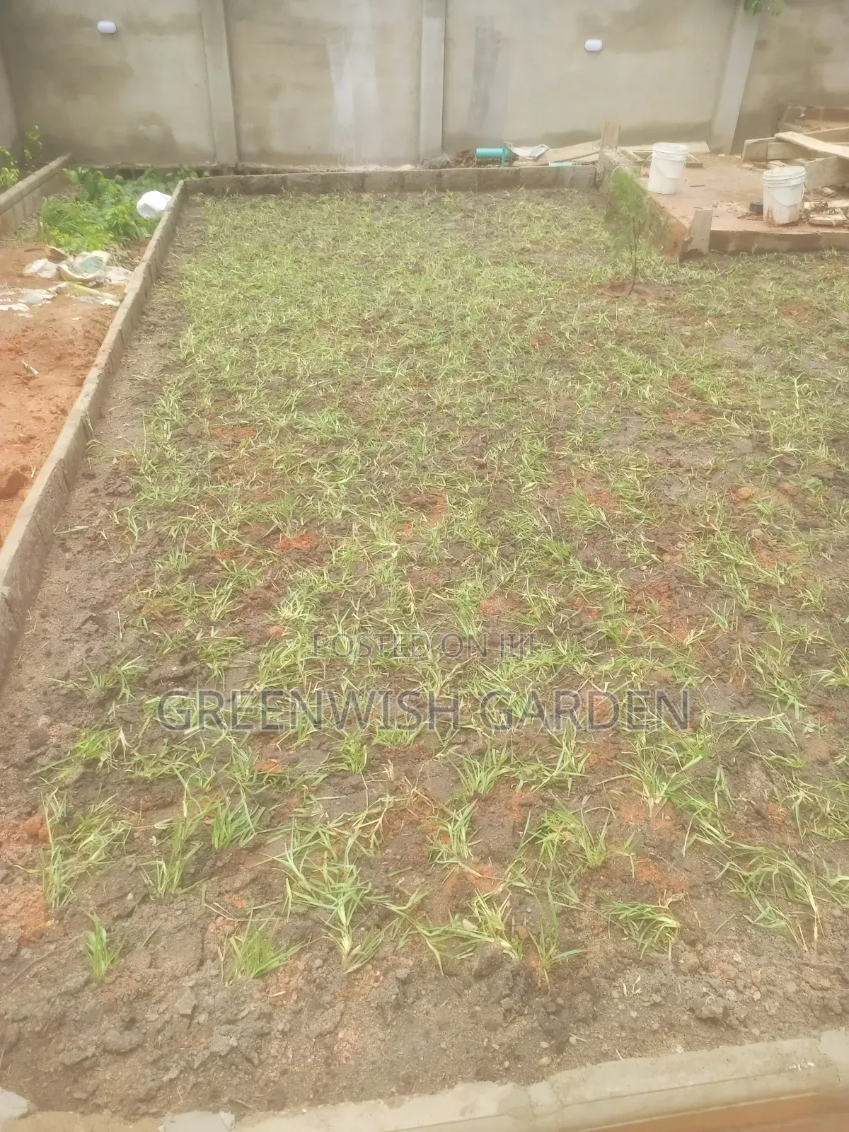 Grass Planting Lawn Construction