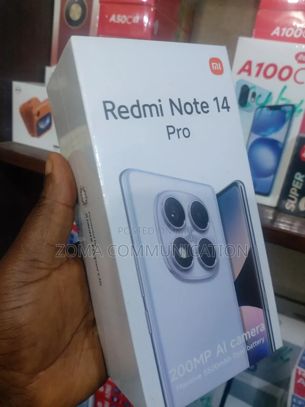 New Xiaomi Redmi Note 14 Pro 256 GB Black
