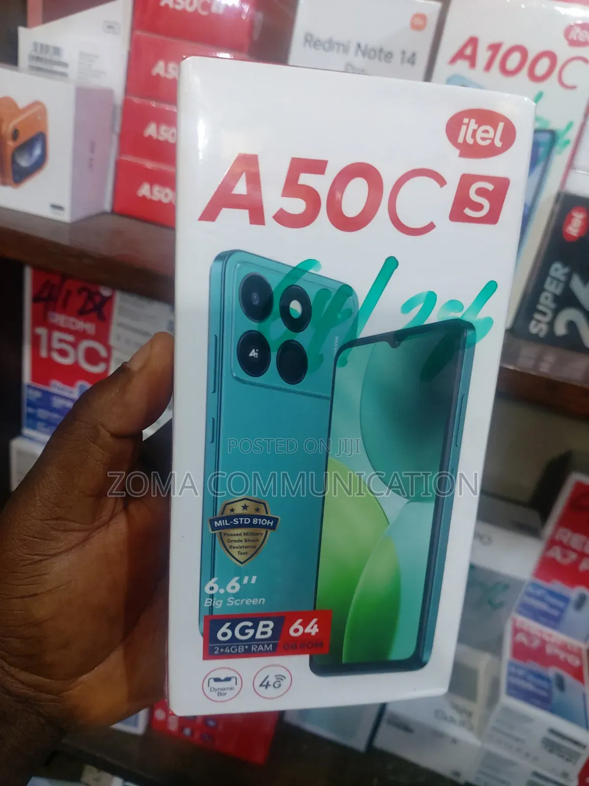 New Itel A50C 32 GB Gold