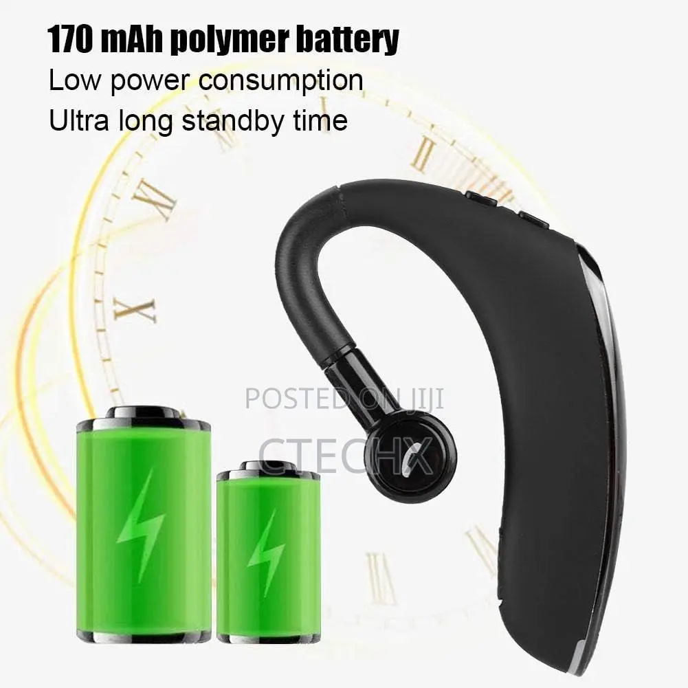 Business Bluetooth Earphone Handsfree With Enc Noise Cancellation 120h