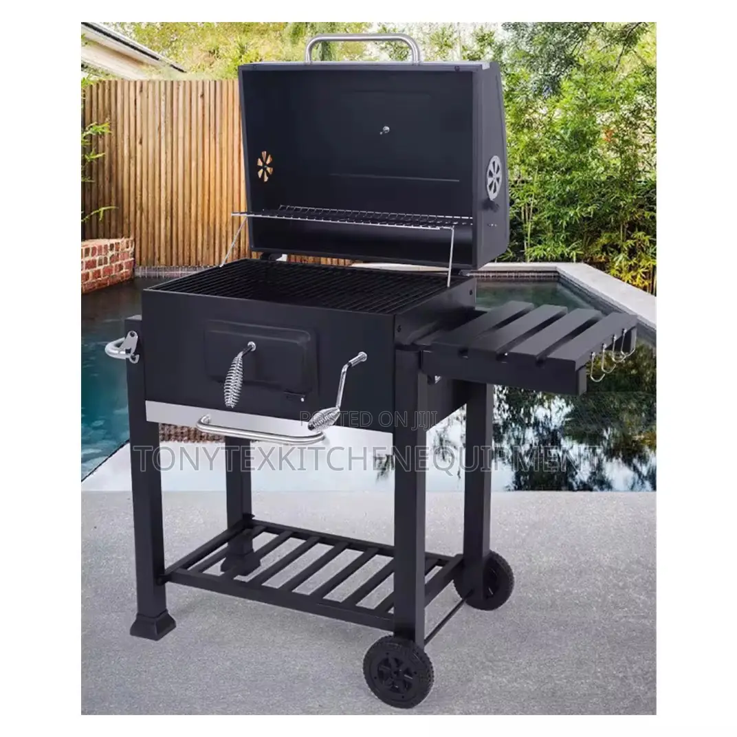 Industrial Charcoal Barbecue Grill