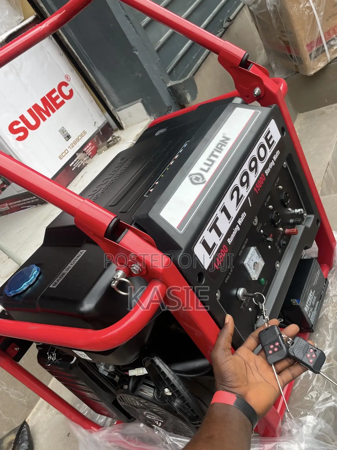 15kva Remote Control Whit Key Start Lutian Petrol Generator