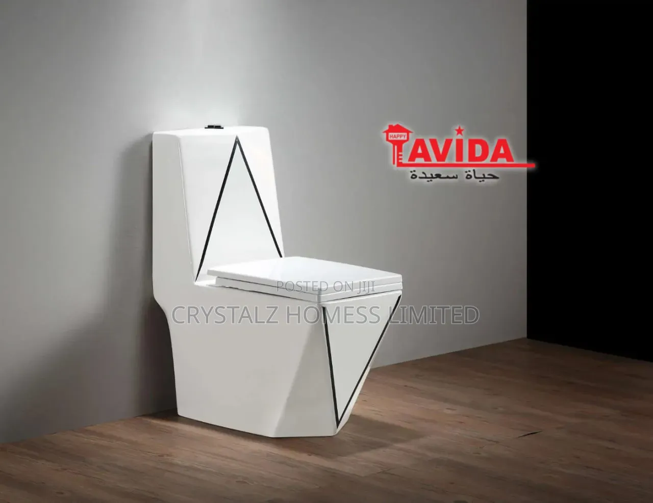 Tavida (Happy Tavida) Two-Piece Close-Coupled Luxury Water Closet.