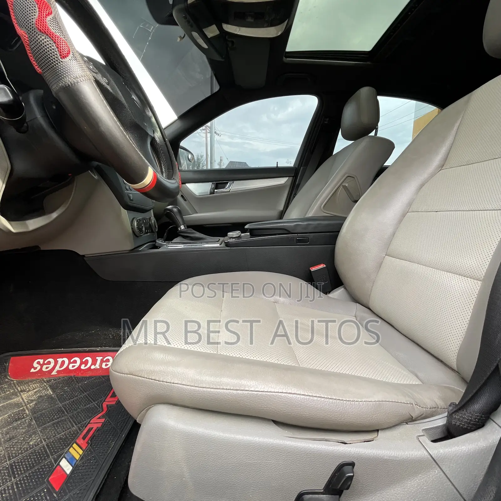 Mercedes-Benz C300 Luxury Sedan AWD (3.0L 6cyl 7A) 2008 Silver