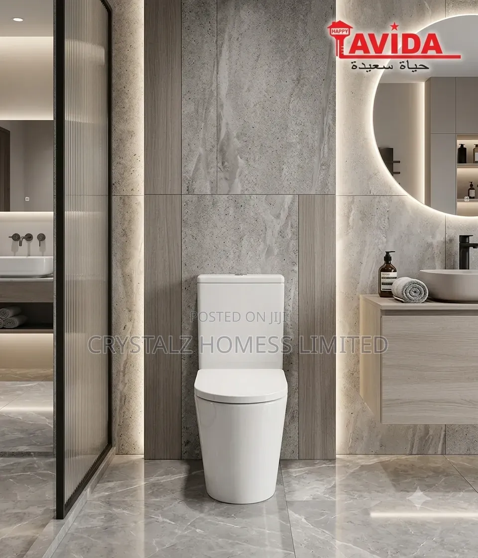 Tavida (Happy Tavida) Two-Piece Close-Coupled Luxury Water Closet.