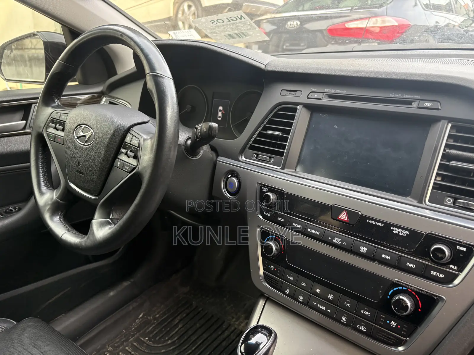 Hyundai Sonata Limited 2.0T 4dr Sedan (2.0L 4cyl Turbo 6A) 2015 Black