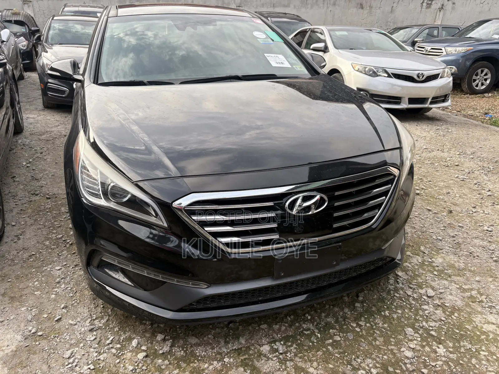 Hyundai Sonata Limited 2.0T 4dr Sedan (2.0L 4cyl Turbo 6A) 2015 Black