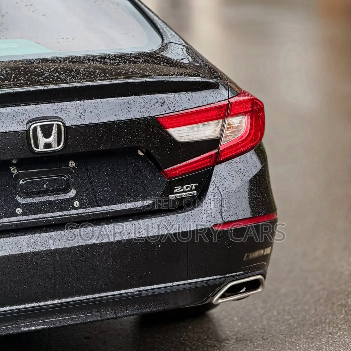 Honda Accord Touring 2.0T 2018 Black
