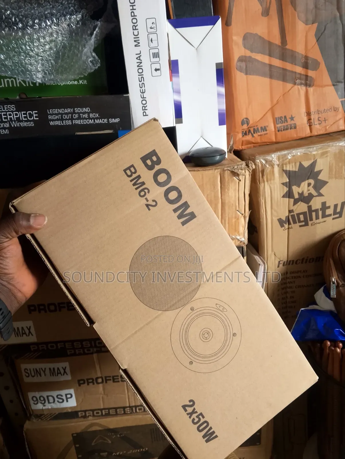 Boom 50w 2 in 1 Bluetooth Ceiling Speaker.