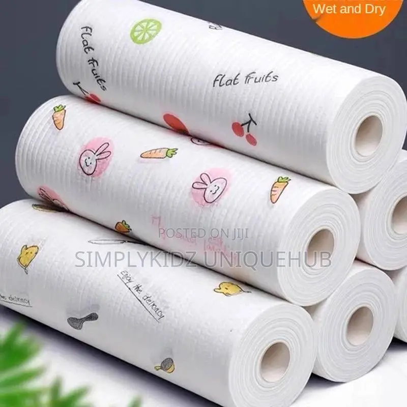 Reusable Wall-Mounted Kitchen Tissue Roll Holder