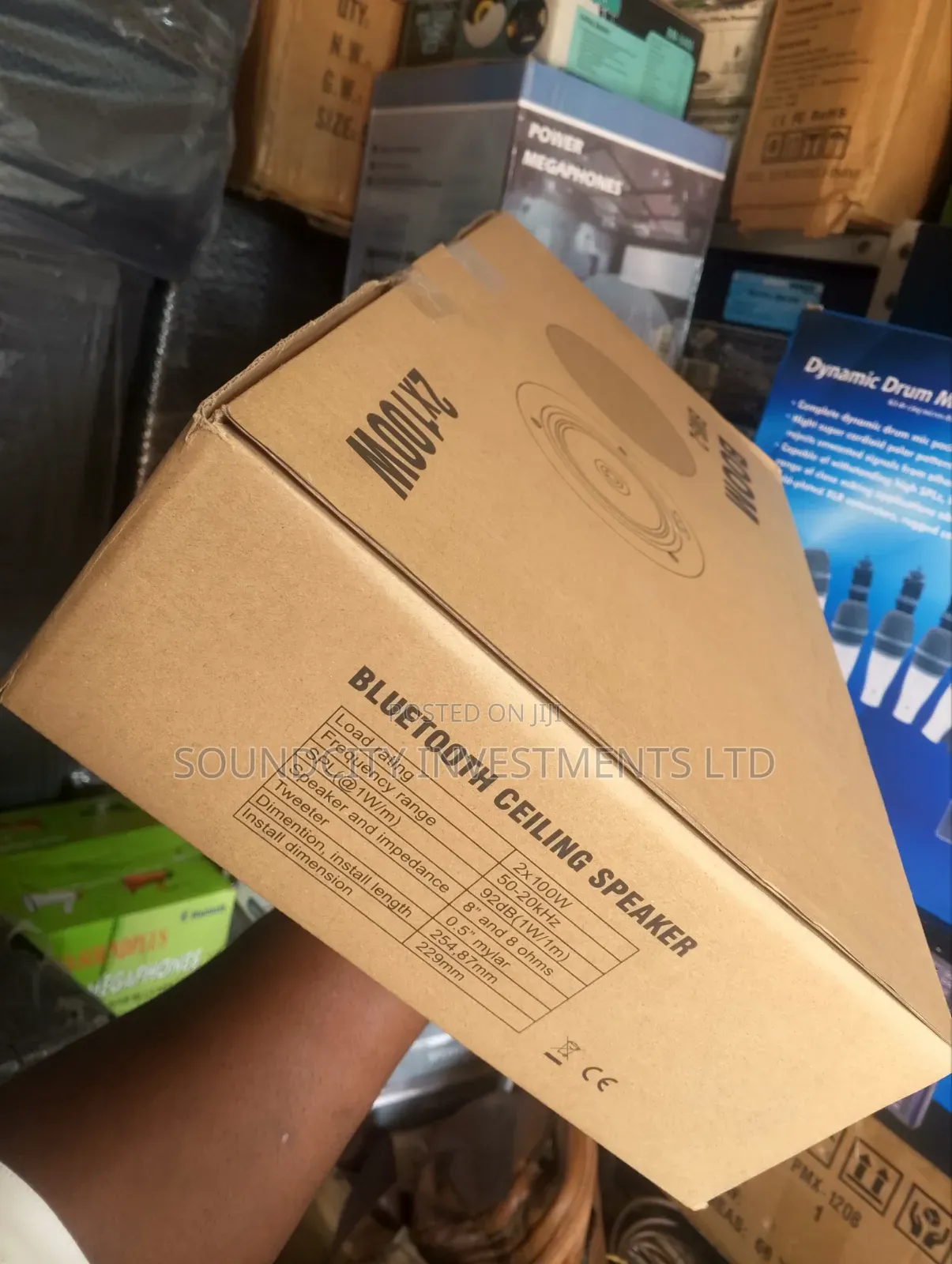 Boom 100w 2 in 1 Bluetooth Ceiling Speaker.