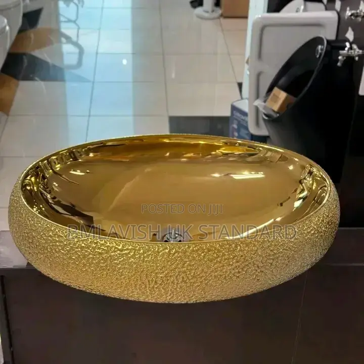 Gold Counter Top Basin