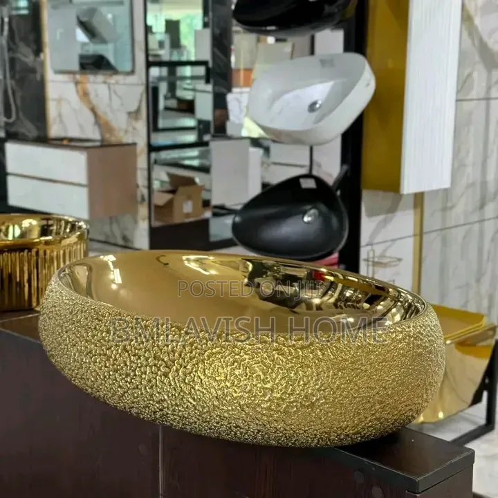 Gold Counter Top Basin