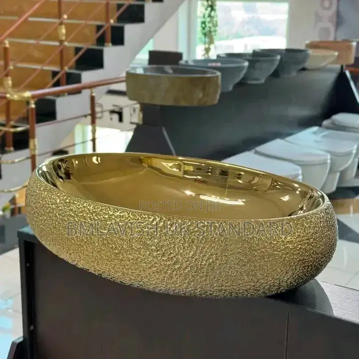 Gold Counter Top Basin