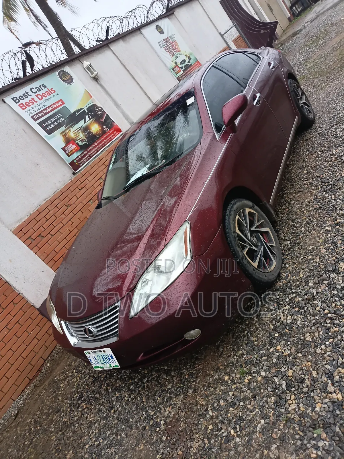 Lexus ES 350 2008 Red