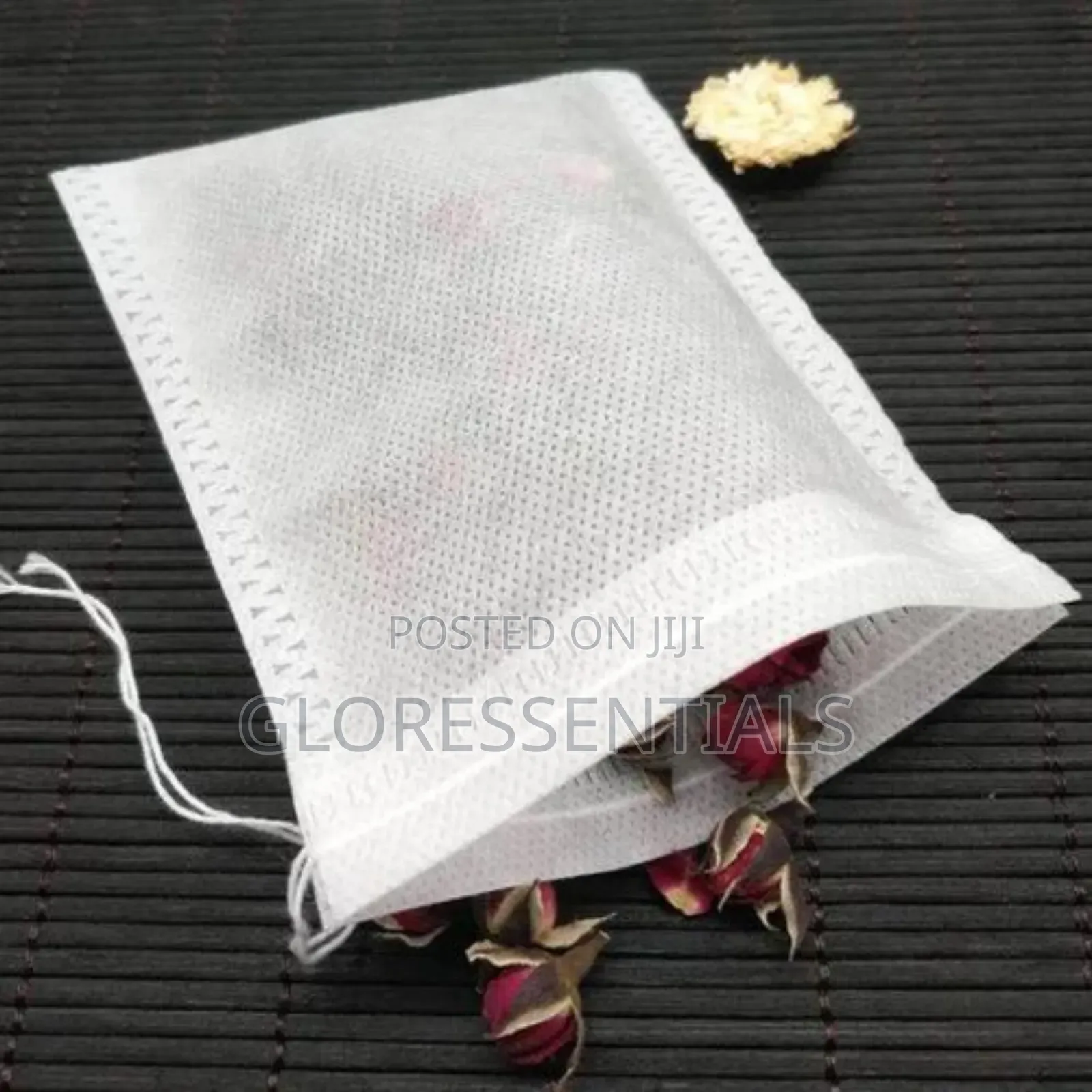 Empty Tea Bags –Disposable Drawstring Filter Bags for Tea,Herbs Spices