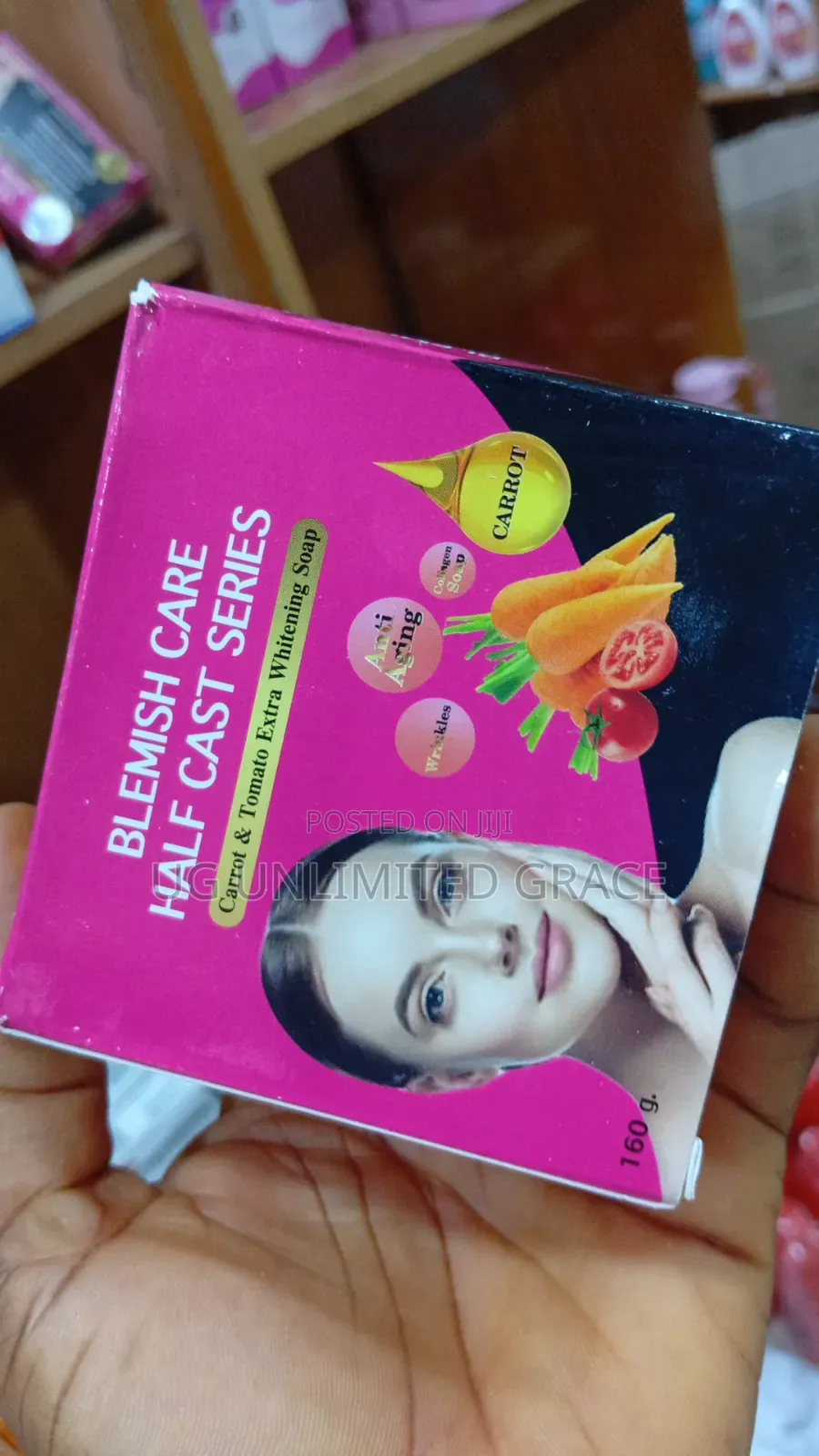 Blemishes Half Cast Series's Carrot Face Soap