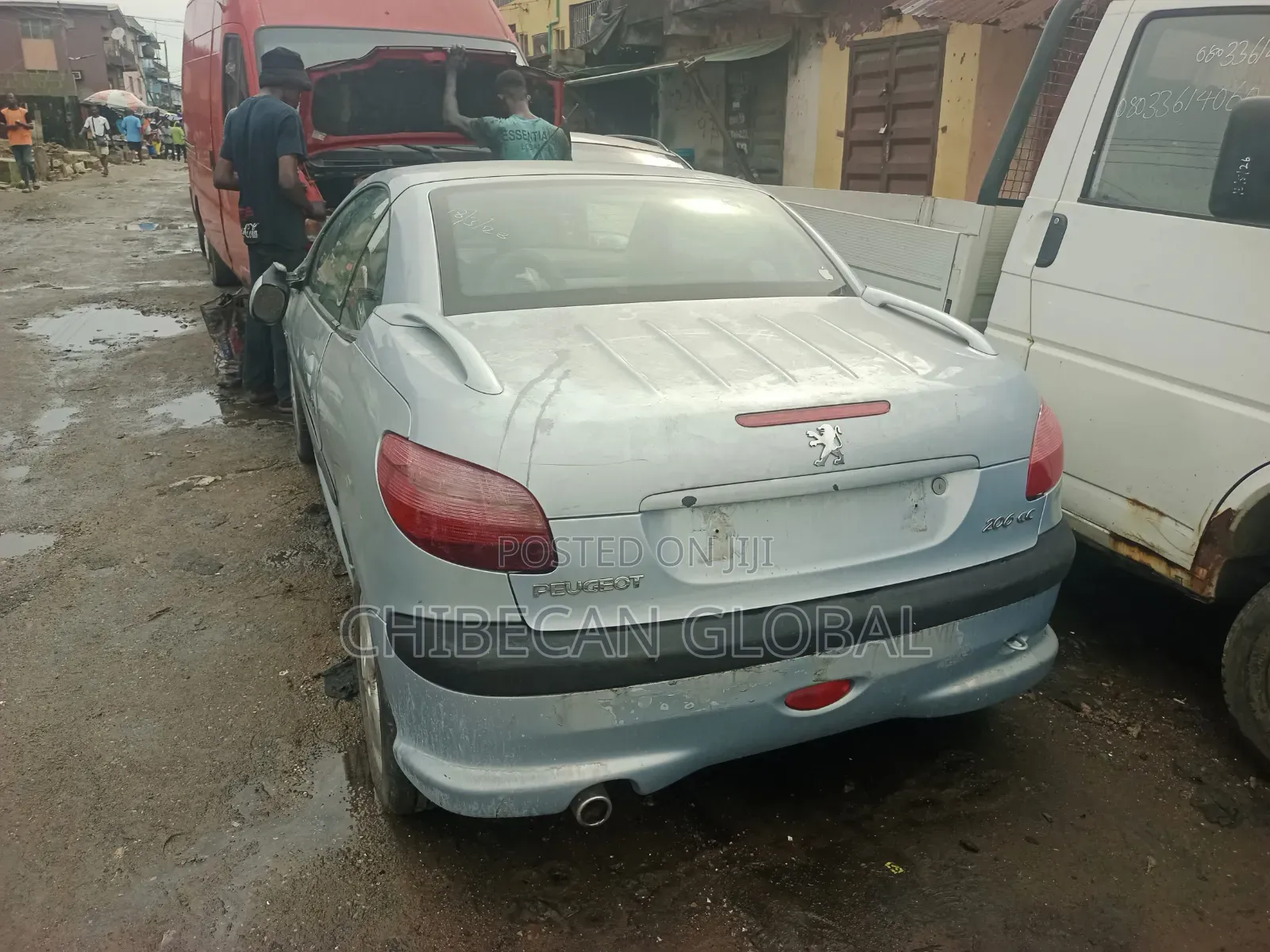 Peugeot 206 CC 2005 Blue