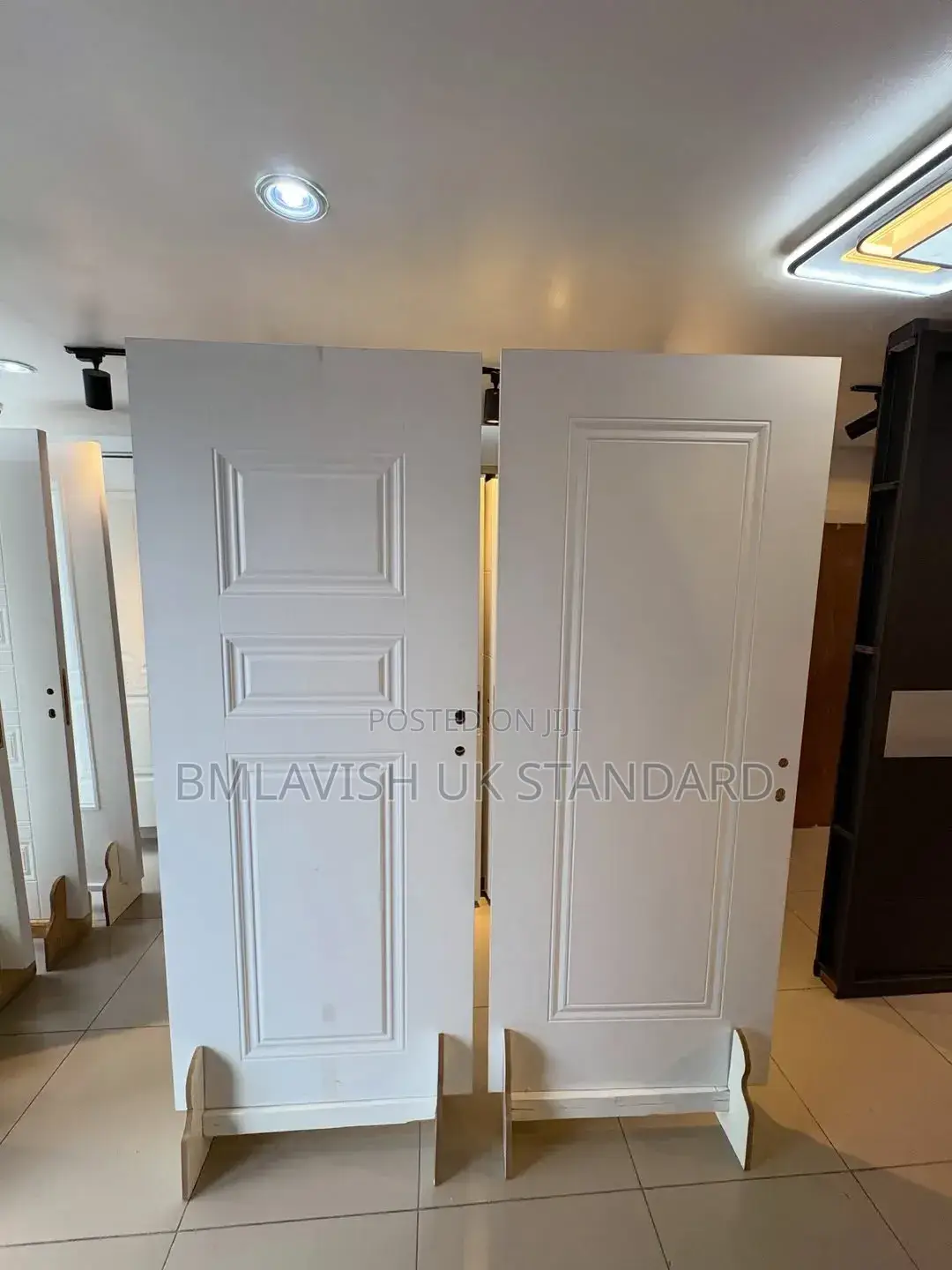 White Turkish Panel Interior Door