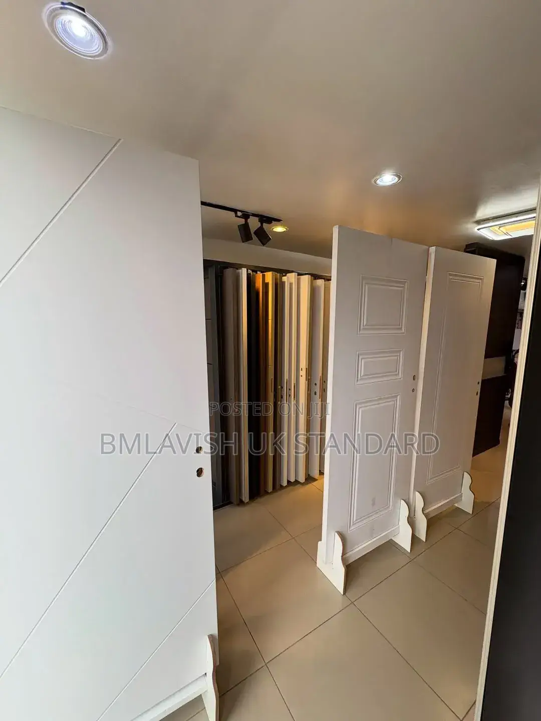 White Turkish Panel Interior Door