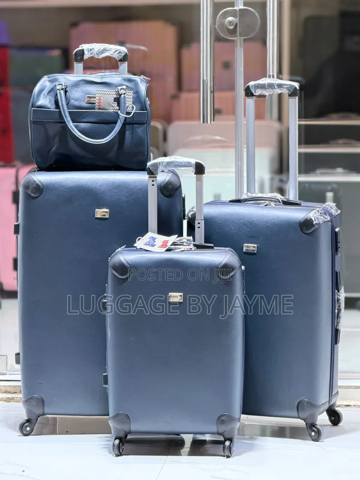 Lightweight 4pieces Durable Fabric Luggage